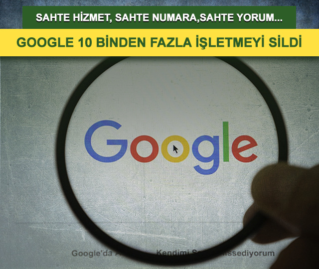 Google'dan sahte işletmelere dava 