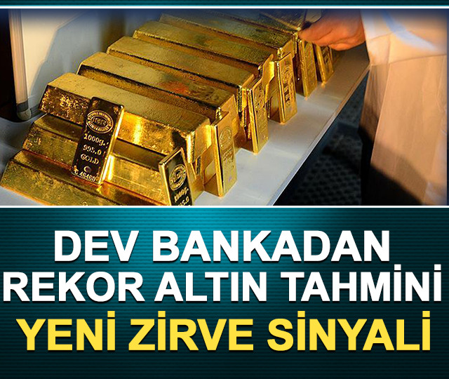 Deutsche Bank&rsquo;tan dikkat &ccedil;eken altın tahmini