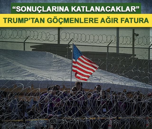 Trump'tan g&ouml;&ccedil;menlere milyon dolarlık fatura