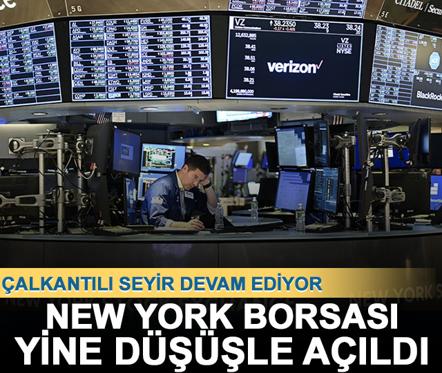 New York borsasında &ccedil;alkantılı seyir devam ediyor