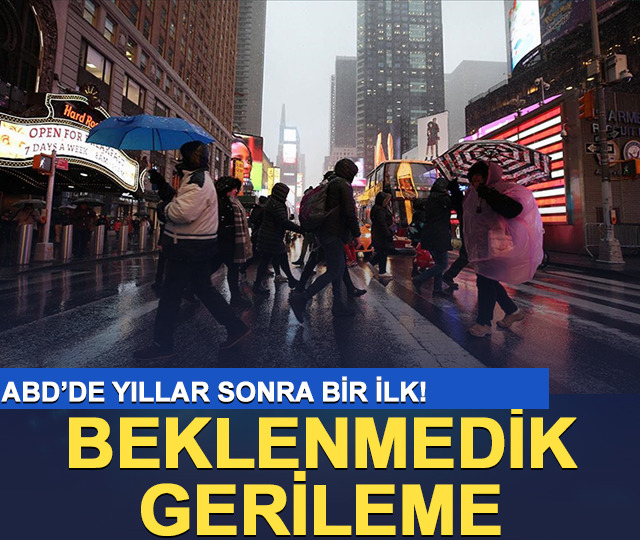 ABD'de enflasyon y&ouml;n değiştirdi