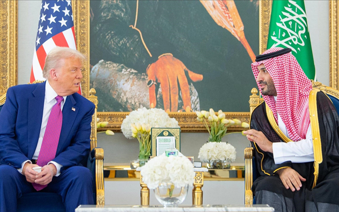 ABD ve Suudi Arabistan'dan 'tarihteki en b&uuml;y&uuml;k' anlaşma! Savunmaya 142 milyar dolarlık imza