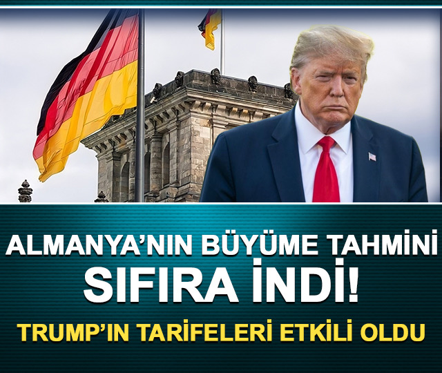 Alman ekonomi uzmanları 2025 büyüme tahminini sıfıra düşürdü