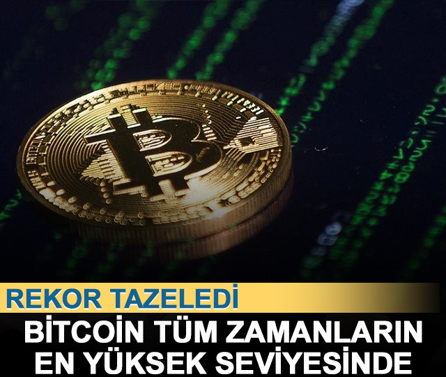 Bitcoin rekor tazeledi