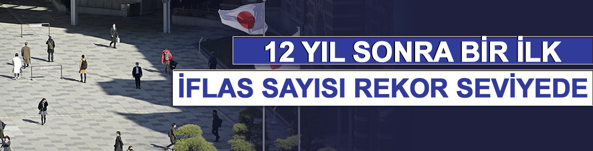 Japonya'da son 12 yıldan bu yana bir ilk! Kurumsal firma iflas sayısı rekor seviyede
