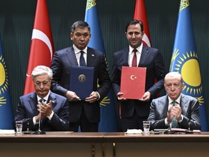 T&uuml;rkiye ve Kazakistan arasında 20 anlaşmaya imza atıldı