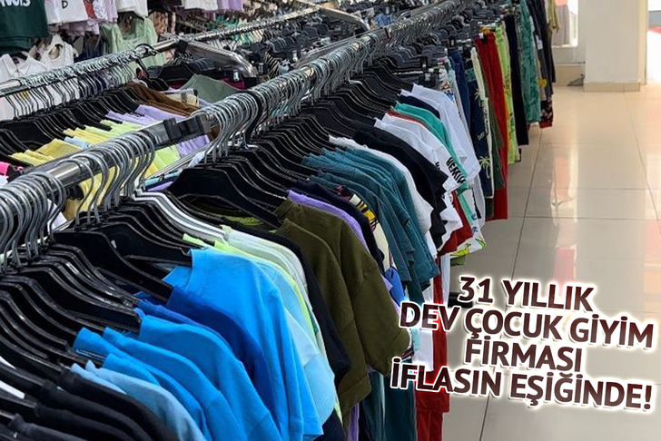 Bir bir kapanıyorlar! 31 yıllık çocuk giyim devi iflasın eşiğinde: Konkordato ilan etti