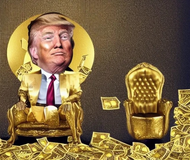 Trump altının düşmesine izin vermiyor
