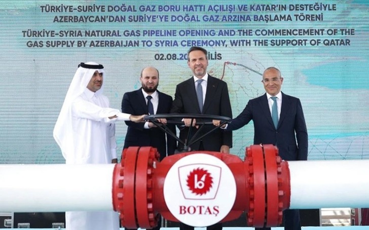 Türkiye-Suriye doğal gaz hattına ilişkin ortak açıklama 