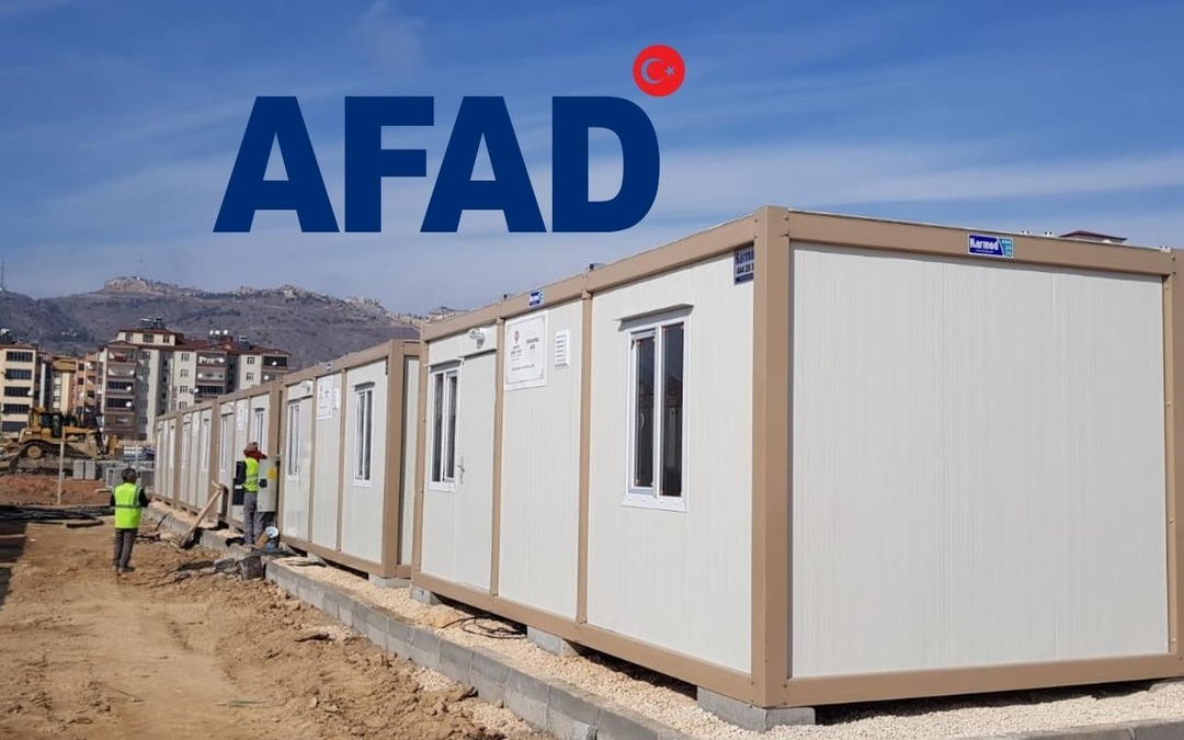 AFAD a&ccedil;ıkladı: 175 konteyner kuruldu