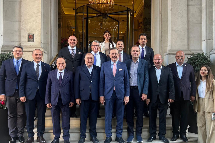 DTO Başkanı Erdoğan, Londra’da temaslarda bulundu