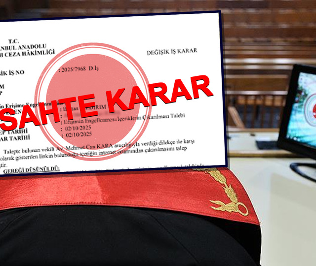 Sahte mahkeme kararıyla tekzip girişimi: Bertan Yıldırım vakası