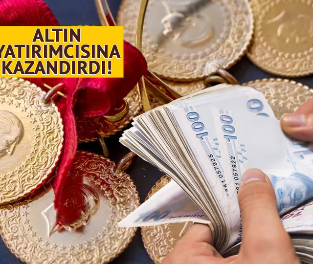 Altına güvenen kazandı! 3 yılda yüzde 453 getiriyle enflasyonu solladı