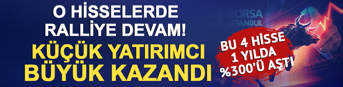 Küçük yatırımcı bu hisselerle büyük kazandı: PASEU, GRTHO, IEYHO ve RALYH ralliye devam ediyor