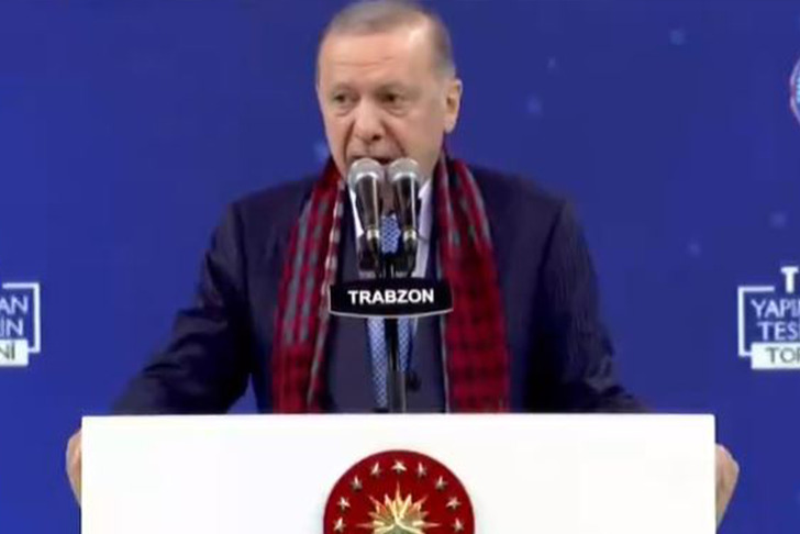 Cumhurbaşkanı Erdoğan: "Deniz üzerine 3. havalimanını Trabzon'a yapacağız"