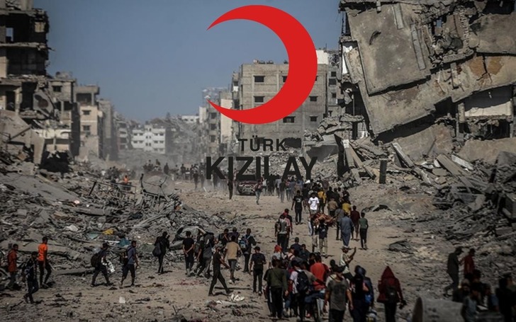 Kızılay, Gazze'de yardımları sürdürüyor