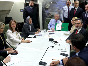 Cumhurbaşkanı Erdoğan: "Filistin devleti kurulmadan kalıcı &ccedil;&ouml;z&uuml;m olmaz"