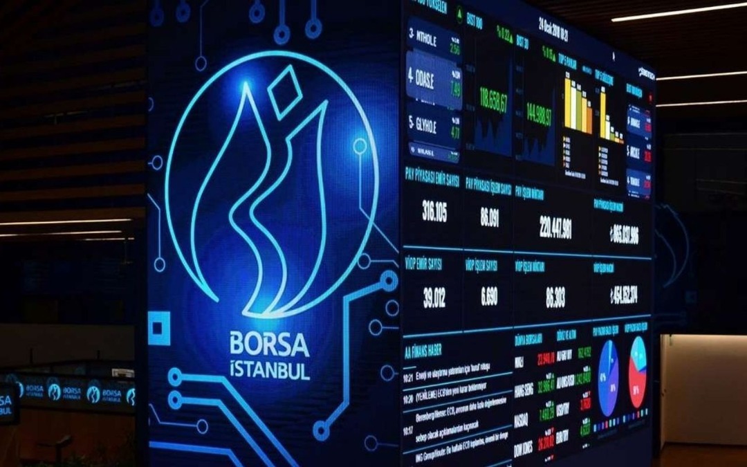Borsa g&uuml;n&uuml; kırmızı mum ile kapattı