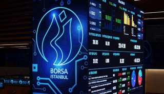 Borsa günü kırmızı mum ile kapattı