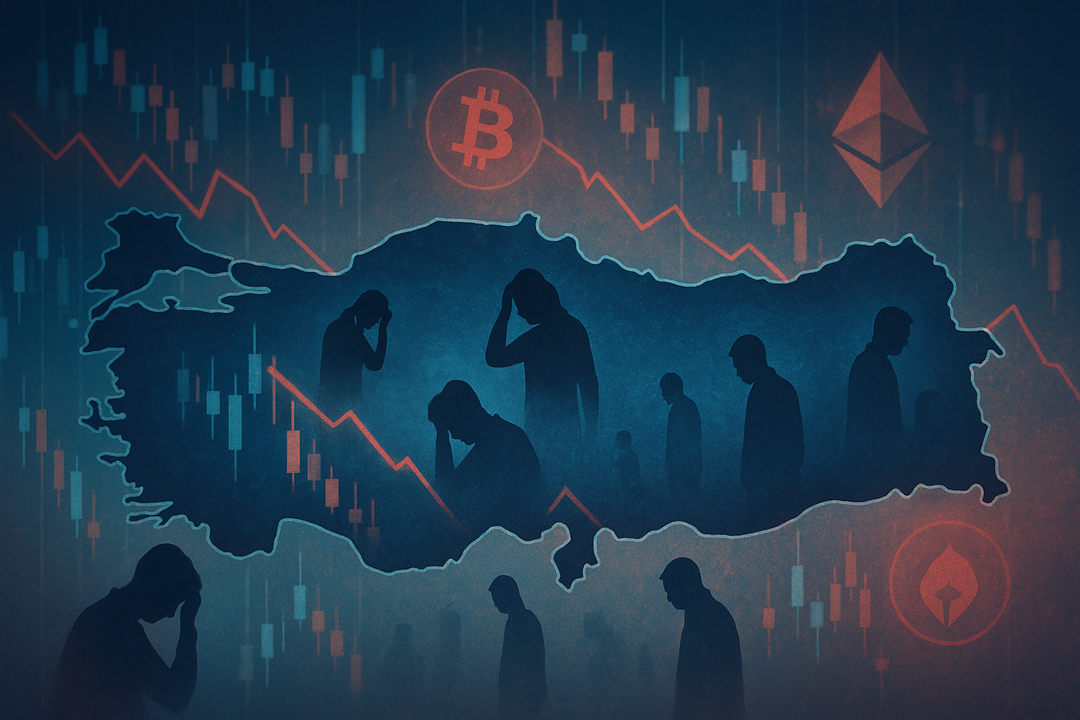 Kripto paralarda en fazla kaybeden ülkeler açıklandı! Türkiye zirveyi kimseye bırakmadı