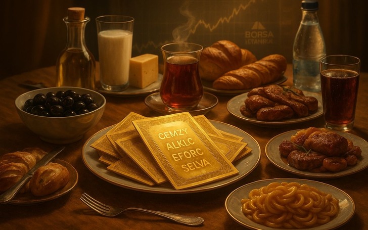 Borsa’da sofra hisseleri yükselişte: Zeytin, süt ve kola aynı listede