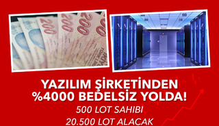 Yazılım Şirketinden yüzde 4000 Bedelsiz!