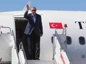 Cumhurbaşkanı Erdoğan Bak&uuml;'de