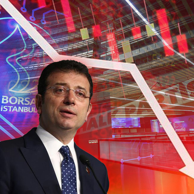 Ekrem İmamoğlu şoku borsayı vurdu! Kayıp yüzde 4'e yaklaştı