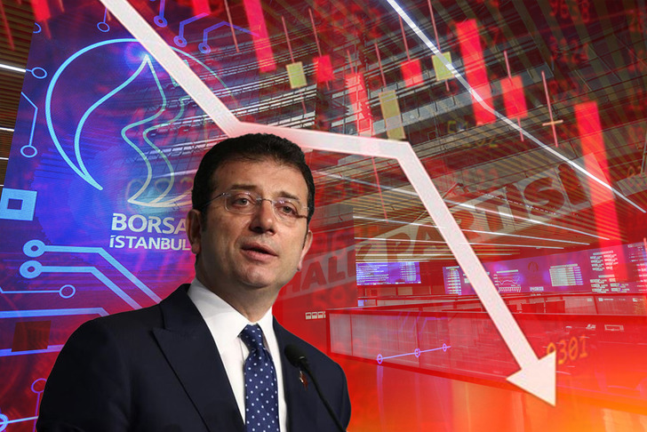 Ekrem İmamoğlu şoku borsayı vurdu! Kayıp yüzde 4'e yaklaştı