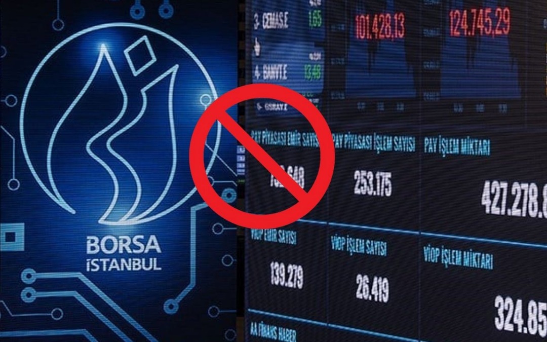 KAP'a bildirildi: O hisselere işlem yasağı geldi