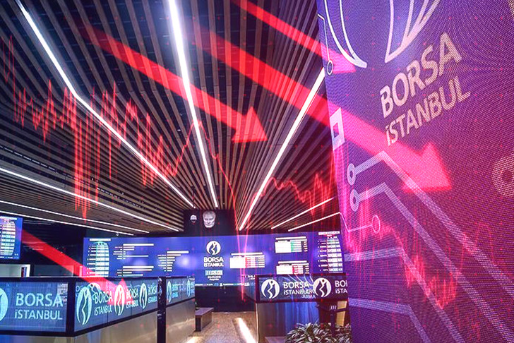 XU100 endeksi 9,63 milyar dolar değer kaybetti