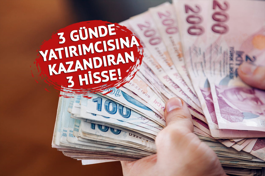 ECOGR, MANAS, ULAS... &Uuml;&ccedil; g&uuml;nde yatırımcısına y&uuml;zde 40&rsquo;tan fazla kazandırdılar