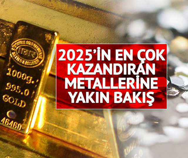 2025’in en çok kazandıran metallerine yakın bakış