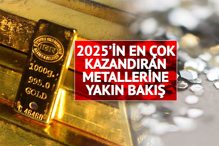 Altın artıyor, gümüş ve platin uçuyor: 2025’in en çok kazandıran metallerine yakın bakış