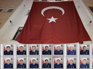 D&uuml;şen u&ccedil;akta şehit olan askerlerin naaşlarının adli tıptaki işlemleri tamamlandı