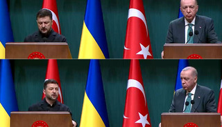 Cumhurbaşkanı Erdoğan ile Zelenskiy bir araya geldi!  "İkili ticaret hacmimizi 10 milyar dolara çıkarmayı hedefliyoruz"