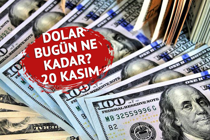 Dolar bugün ne kadar? Güne yatay seyirle başladı! (20 kasım)