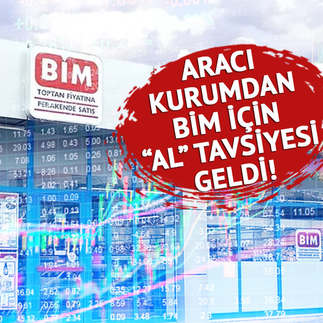 BİM Marketleri (BİMAS) için yüzde 50’ye yakın yükseliş potansiyeliyle “AL” tavsiyesi geldi