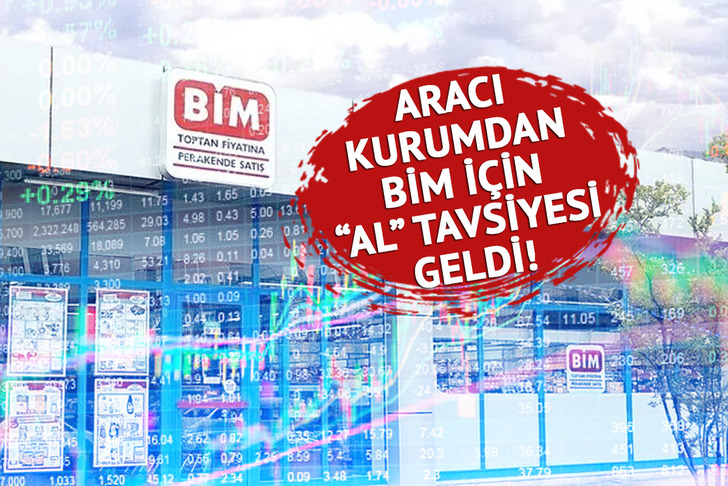 BİM Marketleri (BİMAS) için yüzde 50’ye yakın yükseliş potansiyeliyle “AL” tavsiyesi geldi