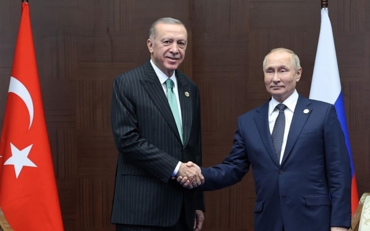 Cumhurbaşkanı Erdoğan, Rus lider Putin ile görüştü