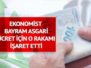 Ekonomist Bayram'dan kritik asgari &uuml;cret tahmini! "Y&uuml;zde 30" dedi...O rakamı işaret etti