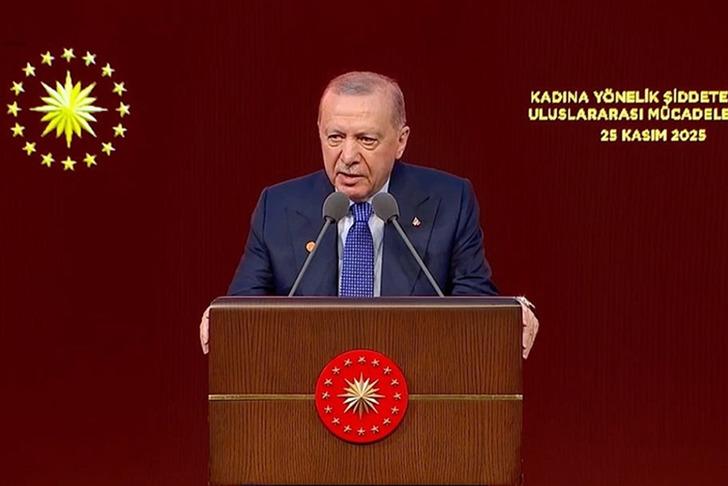 Erdoğan: "Kadına yönelik şiddet insanlık suçudur"