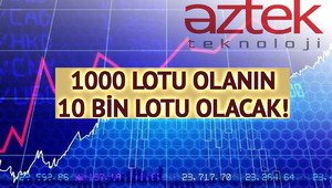 Aztek Teknoloji’den rekor niteliğinde yüzde 900 bedelsiz sermaye artırımı