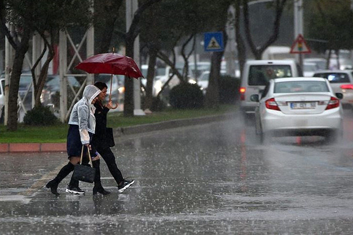Meteoroloji'den yağış ve kuvvetli rüzgar uyarısı