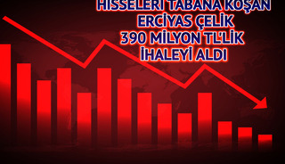 Hisseleri tabana koşan Erciyas Çelik, 390 milyon TL'lik ihaleyi aldı