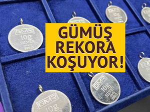 Altını unutun! G&ouml;zler şimdi g&uuml;m&uuml;şte: Tarihi diren&ccedil; 55 dolar kırıldı