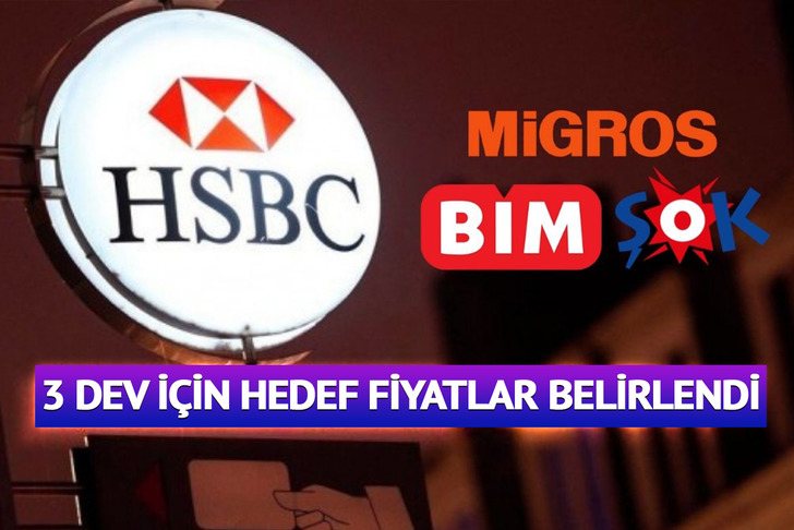 SOKM, BIMAS, MGROS...HSBC, dev şirketlerin hisseleri için hedef fiyatı belirledi