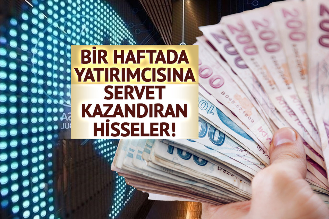 CELHA, GUNDG, CEMZY, BURVA... Borsada şov yaptılar: 1 haftada y&uuml;zde 40 getiri