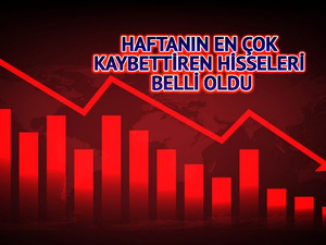 Borsa d&uuml;şerken o hisseler haftanın (24-28 Kasım) en &ccedil;ok kaybettirenleri oldu