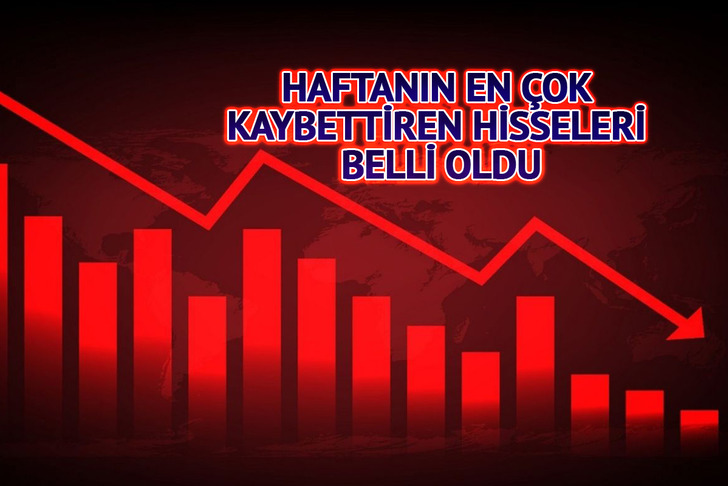 Borsa düşerken o hisseler haftanın (24-28 Kasım) en çok kaybettirenleri oldu